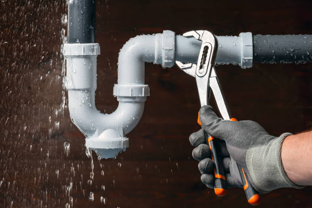 Professional Plumbing technician working in Upland, IN